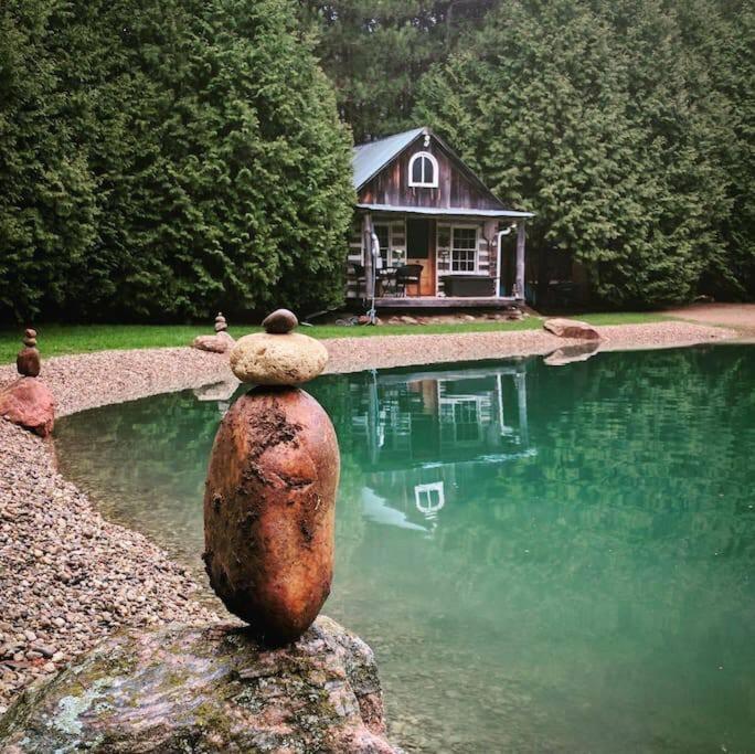 A Rustic Cabin In The Woods Оранджвилль Экстерьер фото